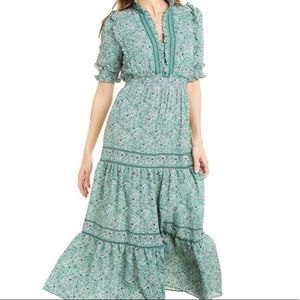 Max Studio Floral Maxi Dress NWT